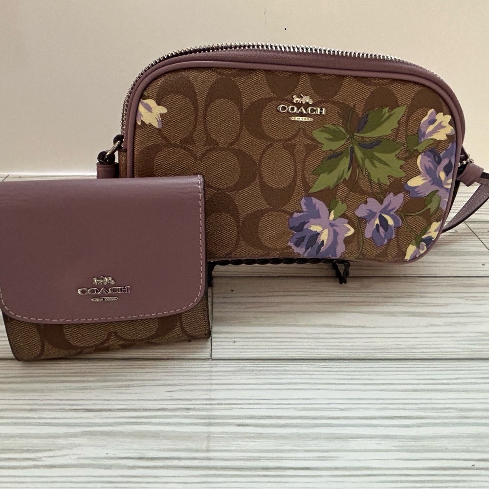 Coach Crossbody Bag & Matching Wallet